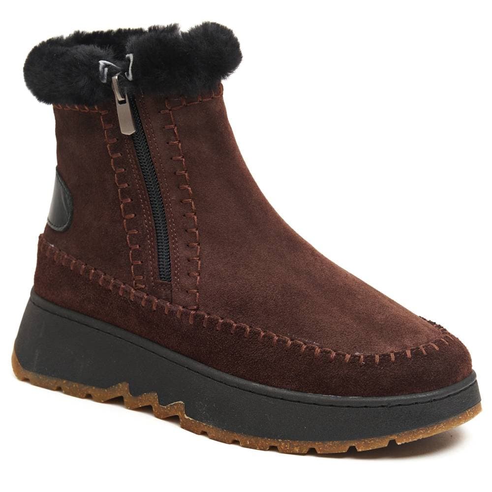 0791-3099-29 mariposa ботм6 BROWN ЗМШ литая, вст змейка-бок photo