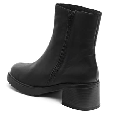 5250-00 RIEKER ботх6 BLACK КЖ выс. уст. кбл., декор строчка photo