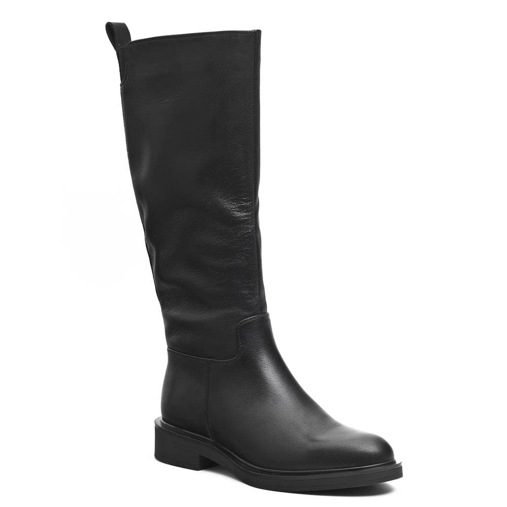 4-2531-0400-1686 NL спМ15 BLACK КЖ школьный, верх голенища вст резинки, декор лямка photo