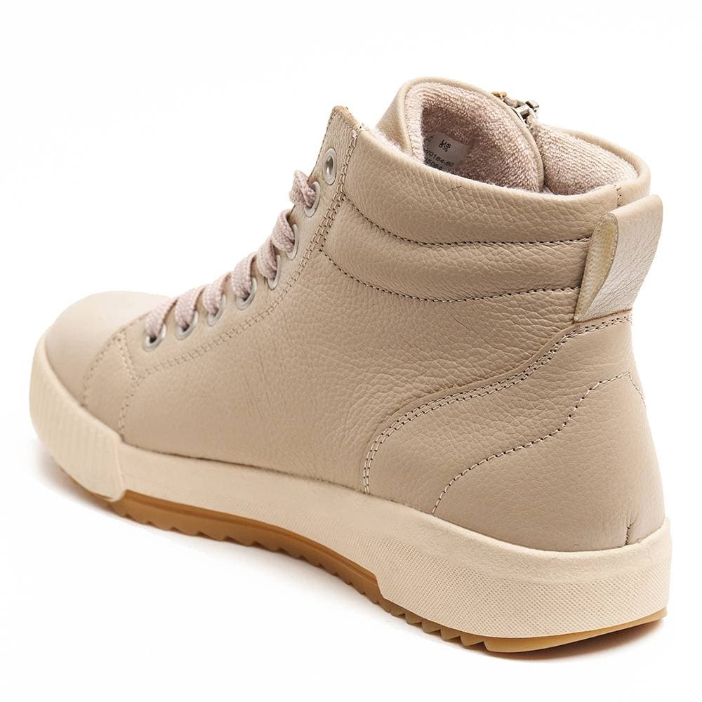 0164-60 RIEKER ботх6 BEIGE КЖ литая, вст. змейка бок photo